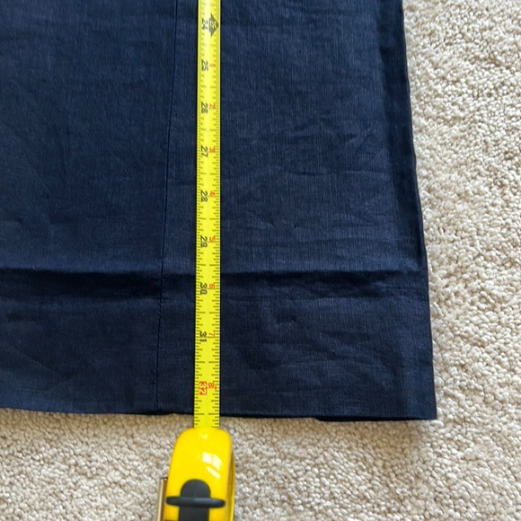 J. Crew | Linen Navy Pants Trousers | 0 - Picture 6 of 9
